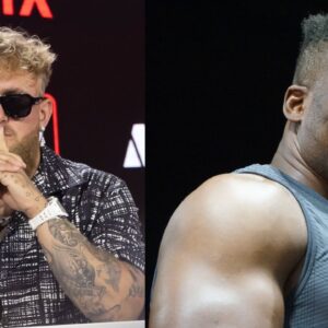 Jake Paul Worried for Francis Ngannou After Watching Renan Ferreira’s Athletic Backflip