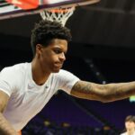 Shareef O'Neal Takes a Jab at Himself Donning Dad Shaquille O'Neal's High School Jersey Along With 'Questionable Kicks'