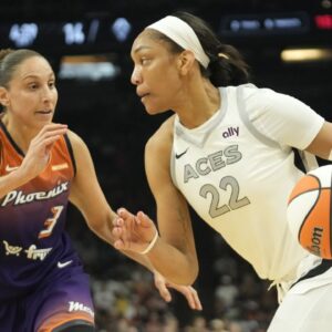 A’ja Wilson’s Mentality While Wearing White T-Shirts Impresses WNBA Legend, Calls Her a “Beast”