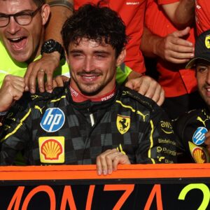 How Carlos Sainz Played a Pivotal Role in Charles Leclerc’s Impressive Monza Win