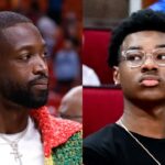 Dwyane Wade and Bryce James