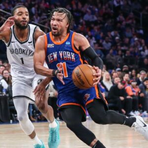 Mikal Bridges and Jalen Brunson