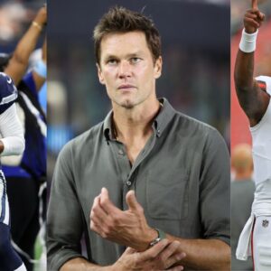 Dak Prescott, Tom Brady and Deshaun Watson.