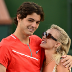 Taylor Fritz and Morgan Riddle