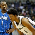 Gilbert Arenas and Nick Young