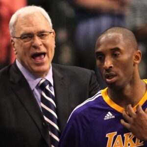 Phil Jackson and Kobe Bryant
