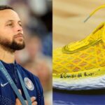 Stephen Curry and his shoe