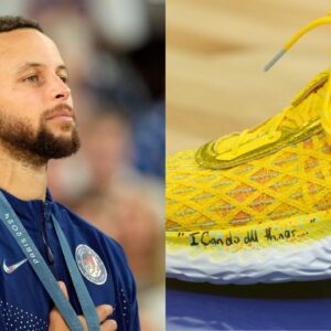 Stephen Curry and his shoe