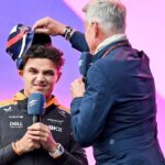 David Coulthard Pours a Bottle of Water on Lando Norris’ Head After Singapore GP Triumph