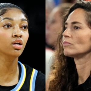 Angel Reese and Sue Bird