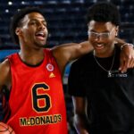 Bronny and Bryce James