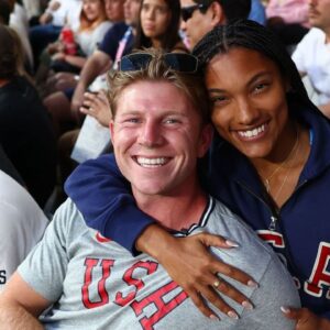 Hunter and Tara Davis-Woodhall Share How ‘Having the Best Accountability Partner’ Leads to Success in Marriage and Career