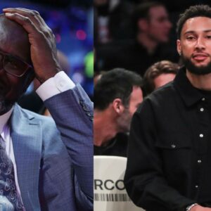 Shaquille O'Neal (Left) and Ben Simmons (Right)