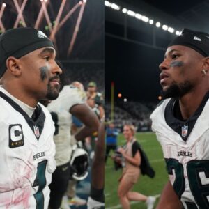 “He Does a Lot of the Muddy Work”: Jalen Hurts Details His Role as a Point Guard to Saquon Barkley