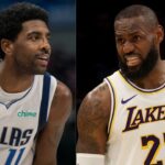 Kyrie Irving and LeBron James