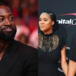 Dwyane Wade, Nina and Russell Westbrook