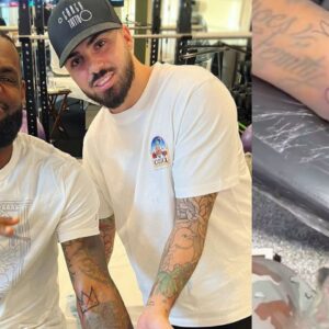 LeBron James Gets Brand New Olympic Rings Inked on Him, Picks Artist Who Did Bronny's First Tattoo