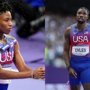 Melissa Jefferson Takes Fiancé's Advice to Stream COD; Noah Lyles Agrees: "Fiancés Be Speaking Facts"
