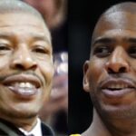 Muggsy Bogues and Chris Paul