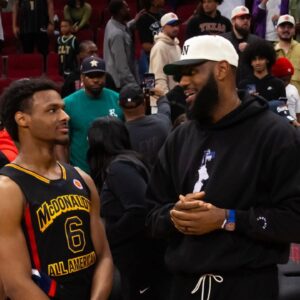 LeBron James Admits To 'Losing Focus' With Bronny On The Same Court As Him