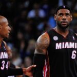 Ray Allen and LeBron James