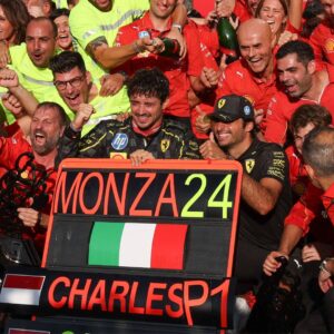 Ferrari Register Historic F1 Milestone After Charles Leclerc’s Italian GP Victory