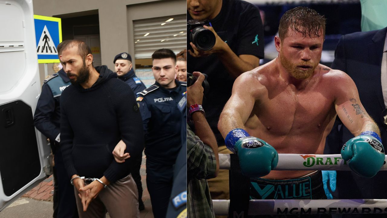 Andrew Tate Resorts To Threats/Abuses After Doctor Criticizes Canelo Alvarez's Neck Workout Before Berlanga Fight