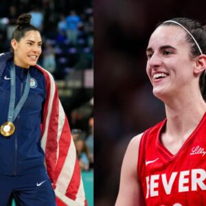 Caitlin Clark Draws Kelsey Plum Comparisons After “Launching” Mini-Basketballs Into the Stands