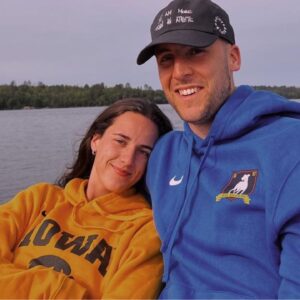 Caitlin Clark and Connor McCaffery