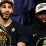 Jayson Tatum and Jaylen Brown