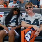 Hunter and Tara Davis-Woodhall Celebrate Utah Archers’ Victory at Premier Lacrosse League Championship