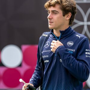 Franco Colapinto, racing for the Williams Racing