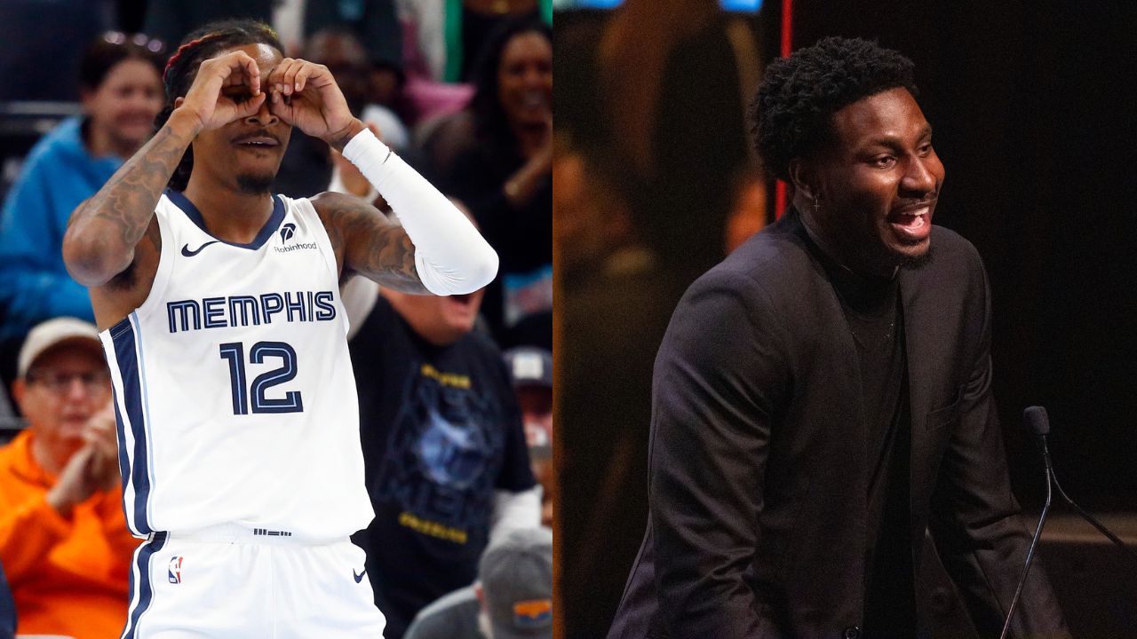 Ja Morant (L) and Jaren Jackson Jr. (R)