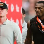 Bailey Zappe and Deshaun Watson