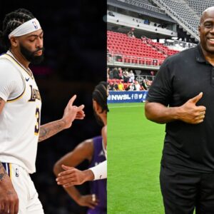 Anthony Davis Receives Early MVP Stamp From Lakers Legend Magic Johnson After 3 30-Point Games to Start Season