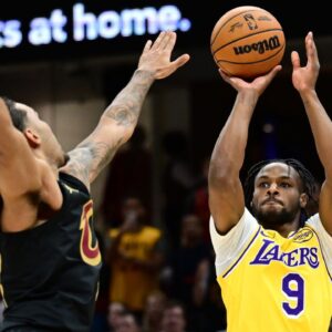 WATCH: Bronny James Really Hit Father LeBron James’ Signature Move for 1st NBA Bucket