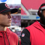 Christian McCaffrey and Trent Williams