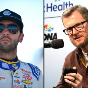 Chase Elliott(L) and Dale Earnhardt jr.(R)