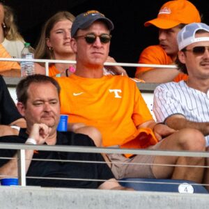 Peyton Manning and Morgan Wallen