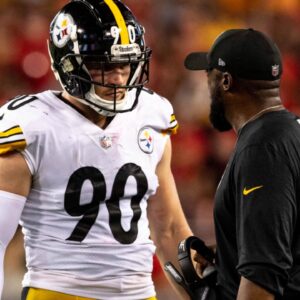 T.J. Watt and Mike Tomlin