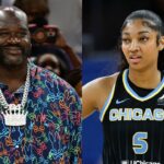 Shaquille O'Neal and Angel Reese