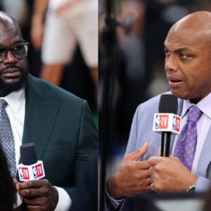 Shaquille O'Neal (L) and Charles Barkley (R)