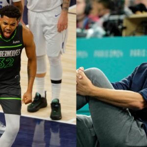 Karl-Anthony Towns Doubles Down on His Hottest Take, Still a Better Big Man Shooter Than Dirk Nowitzki