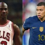 Michael Jordan and Kylian Mbappe