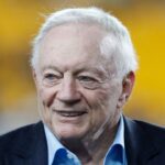 Dallas Cowboys owner Jerry Jones on the field before the game against the Pittsburgh Steelers at Acrisure Stadium.