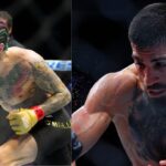 Sean O'Malley (L) and Ilia Topuria (R)