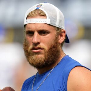 Los Angeles Rams wide receiver Cooper Kupp during the game against the Los Angeles Chargers at SoFi Stadium.