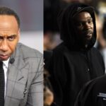 Stephen A. Smith (L) Kevin Durant (R)