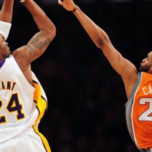 Kobe Bryant and Vince Carter. Credits: USA Today Sports