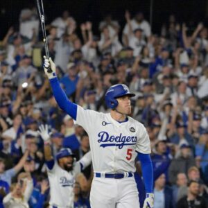 "Gibby Meet Freddie, Game One Of The World Series"